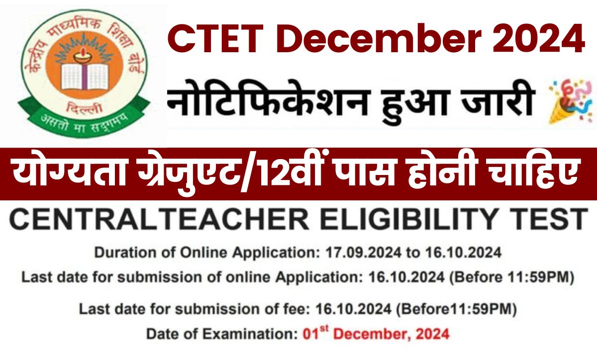 CTET December 2024